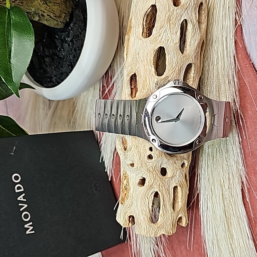 AUTHENTIC MOVADO MEN'S SE STAINLESS STEEL TIMEPIECE - Picture 1 of 16